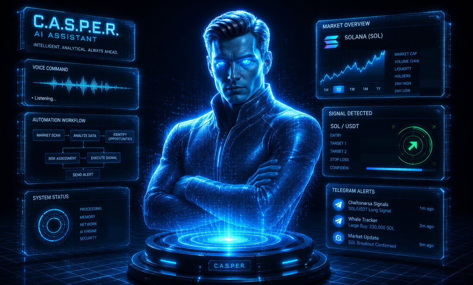 C.A.S.P.E.R Dashboard